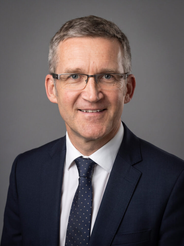 Mr Iain Chambers, Consultant Trauma and Orthopaedic Surgeon at HMT St Hugh's Hospital in Grimsby